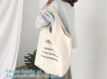 customized cotton canvas tote bag cotton bag promotion recycle organic cotton tote bags wholesale,Handle Canvas Bag Tote