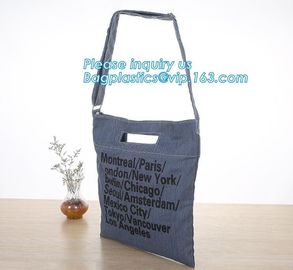 Fashion zipper shoulder bag heavy duty canvas tote bag shopping canvas bag with PP webbing strap bagease bagplastics pac