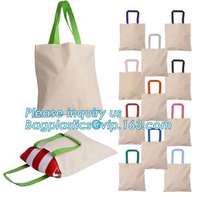 Creative advertising shopping colorful cotton canvas bag gold stamping bag with pu handle,Women's Canvas Bag Single Shou