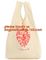 Custom logo cheap creamy white canvas cotton recycle bag, Wholesale nature recycled shopping cotton bag bagease plastics