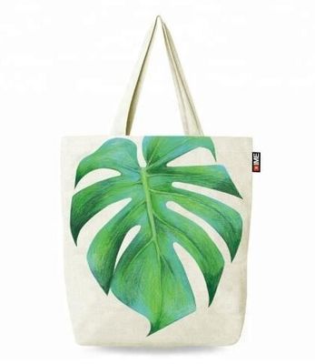 Canvas Cotton Natural Shopper Handle Rope Shoulder Tote Bag,Canvas Tote Rope Handle Drawstring Cotton Bag bagease packag