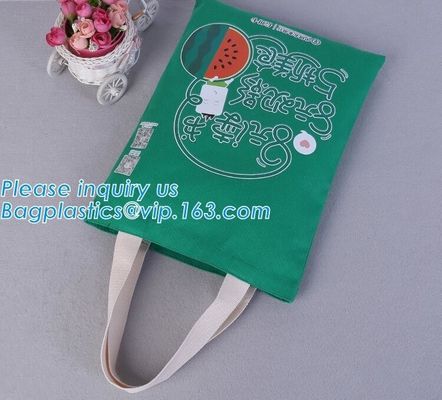 durable wax rope handle cotton tote bag，Cheap Wholesale Handle Shopping Bag Colorful Canvas Cotton Tote Bag bagease pac