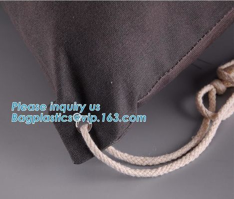 Eco-Friendly Reusable Drawstring Bag Natural Eco-Friendly Economical Cotton Canvas Drawstring Bag,Dust Cotton Shoe Bags