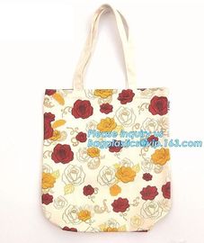 10 oz cotton canvas tote bag with custom your company logo, handled style cotton zipper shopping bag bagplastics pack