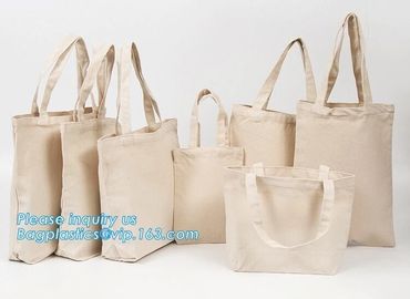 Cotton handle bag shopping tote bag with custom printing,waxed standard size 12oz organic blank rope handle cotton canva