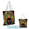 Fashionable promotional natural cotton fabric handle shopping bag,Promotional women lady rope handle cotton canvas chevr
