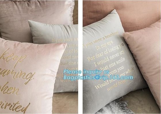 Latest design simple solid color pillow home decor cotton cushion cover,Cotton Embroidery Geometric Car Sofa Chair Bed T