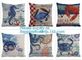 Wholesale Custom Fashion Chinese Style Lucky Cat Digital Printing Linen Throw Car Seat Pillow Cushion Cover bagplastics