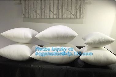 Square custom wholesale pillow insert,white square vacuum package pillow cushion inserts,PP cototon wholesale pillow cus