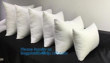 Square custom wholesale pillow insert,white square vacuum package pillow cushion inserts,PP cototon wholesale pillow cus