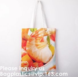 New Arrival Customized Logo Printing Cotton Canvas Bag With Wooden Handle Cotton Tote Bag Shopping Use, bagease