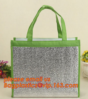 thermal insulation 600D polyester cooler tote bag,Aluminum foil cold thermal insulation shoulder cooler bag bagease pac