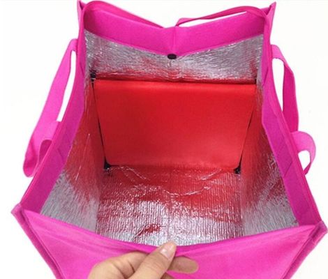 Cold Insulated Reusable Grocery Thermal Insulation Cooler Bag,OEM aluminum foil thermal insulation bags bagease bagplast