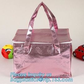 Reusable aluminium Portable Oxford Cloth Insulation lunch bag Quality Thermal cooler Disposable Office Lunch Bag PACK