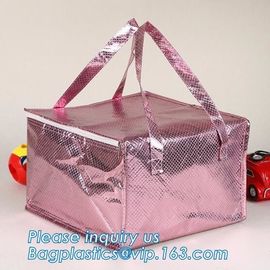 Reusable aluminium Portable Oxford Cloth Insulation lunch bag Quality Thermal cooler Disposable Office Lunch Bag PACK