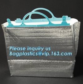 Thermal insulation lunch bag portable cooler bag insulated large capacity insulated picnic bag,thermal leak-proof ice pa