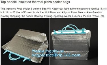 Thermal insulation lunch bag portable cooler bag insulated large capacity insulated picnic bag,thermal leak-proof ice pa