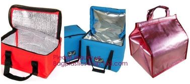 China 300x300D melange stripe+ PEVA insulation 12 can picnic cooler bag 12L ice bag,Picnic Bag thermal insulation picnic