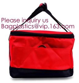 China 300x300D melange stripe+ PEVA insulation 12 can picnic cooler bag 12L ice bag,Picnic Bag thermal insulation picnic