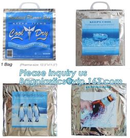 disposable aluminum foil insulated thermal cooler bag,laminated disposable insulation thermal aluminium foil cooler bag