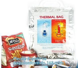 Promotional Aluminium Extra Large Thermal Cooler insulated tote bags with zipper,Custom Logo cooler bag for food bagease