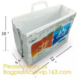 Packing Customized Insulated Aluminium Foil Cooler Bag Thermal Bag,China suppliers best aluminum foil thermal bags lunch