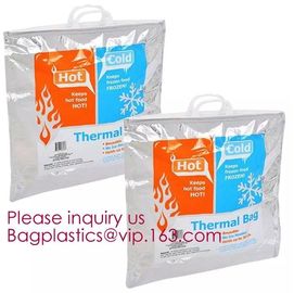 Reusable Grocery Shopping Box Zipper Top Nonwoven Aluminum Cooler Bag Thermal Bag Cool Insulated Bag bagease bagplastics