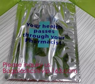 reflective Thermal Plastic handle portable aluminum epe foam Insulation bag cool bag,aluminum film lunch Thermal food pi