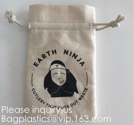 Reinforced Stitching &amp; Easy Closure Cotton Drawstring Pouches | Perfect for Party Favors &amp; Gifts,Thank You Gifts promoti