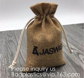 Gift Pouches with Jute Drawstring Linen Hessian Sacks Bags for Party Wedding Favors Jewelry Crafts,Little Gifts, bagease