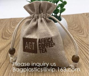 Burlap Bags with Drawstring, 4x6 Inch Rustic Gift Bag Bulk Pack - Wedding Party Favors, Jewelry and Treat Pouches bageas