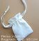 Wedding Party Favor Gift Drawstring Bags 100% Cotton Pouch,Fabric Reusable Drawstring Gift Bag | Eco-Friendly Alternativ