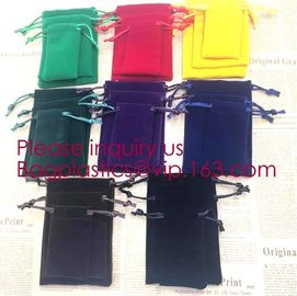 Soft Velvet Pouches w Drawstrings for Jewelry Gift Packaging,Drawstring Jewelry Pouches Candy Bags Wedding Favors pack