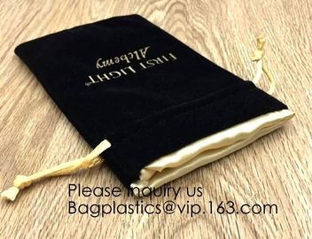 Velvet Drawstring Bags Wedding Gift Bags Velvet Cloth Jewelry Pouches,Treat Bag For Gift Hair Dryer Hotel Storage Bag