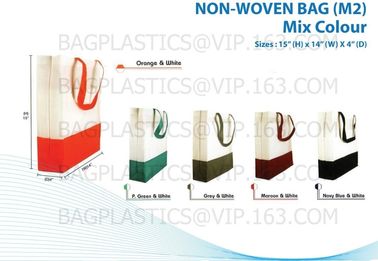 NON WOVEN SHOP BAG, Eco reusable colorful foldable non woven bag,non woven shopping bag