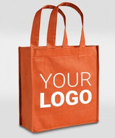 Custom Logo Printed Eco Friendly Tote Shopping Carry Fabric PP Laminated Recyclable Non Woven Bag, Promotional PP Non Wo