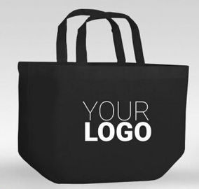 Eco lamination Non Woven Bag Promotional Custom Laminated PP Non Woven Tote Shopping Bag， Promotional Custom Shopping No