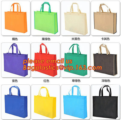 non woven drawstring bags, non woven backpack, Eco Non-woven Fabric. (40gsm-120gsm);  Laminated Non-woven (55gsm-160gsm)