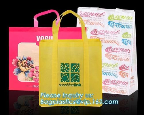 non woven drawstring bags, Glossy Lamination / Matt Lamination / Laser Film Lamination / No Lamination, pak, pkg, pac