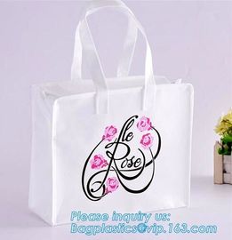Recycled laminated pp non woven bag with customized logo, Reusable T shirt tote non woven bag, Custom Logo Eco Non woven