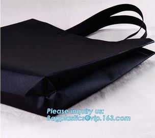 Customized Non Woven Shopping Bag Logo Printing Non Woven Bag With Tote, gift advertisement Reusable non woven shopping