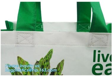 Promotional Cheap Custom Logo Print Eco Friendly Die Cut Shopping Non-Woven Bags / Non Woven Bag D Cut, bagplastics, pac