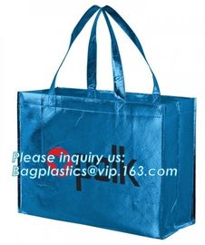eco friendly non woven bag, Zip Lock Laminated PP non woven bag, Factory cheap promotion nonwoven shopping tote bag blan
