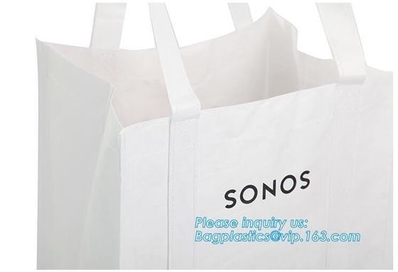 Hot sale lamination Non Woven bag, Promotional pp laminated custom printed recycled eco tnt grocery non woven bag, bagea