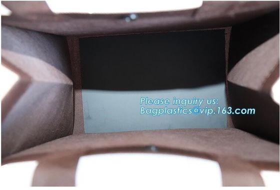 Laminated black pp non woven bag,matt lamination non woven tote bag, Wholesale Promotional High Quality Non Woven Bags