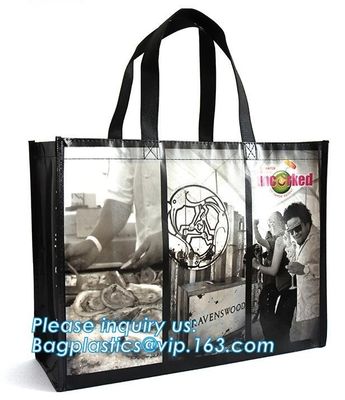 China pp woven bag supplier printed pp laminated non woven bag heat seal non woven bag, factory manufacture reusable non