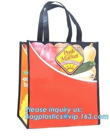 Hot sale low cost promotional bag PP non woven bag folded into a wallet, Promotional foldable non woven bag for shopping