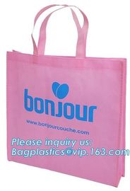Custom logo nonwoven bag, non woven bag printing, woven bag for wine, Colorful high quality gloss laminated custom non w