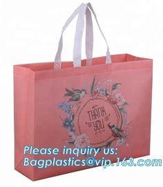 High Demand Products Hot Sale Laminated Recycled Pp Non Woven Bag, Gift Shopping Non Woven Bag for Women, Non Woven Bag