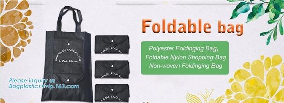 Classic Black Non Woven Fabric Shopping Carry Bag Wholesale Non woven Bag Printable Bags With Handle, bagplastics, bagea